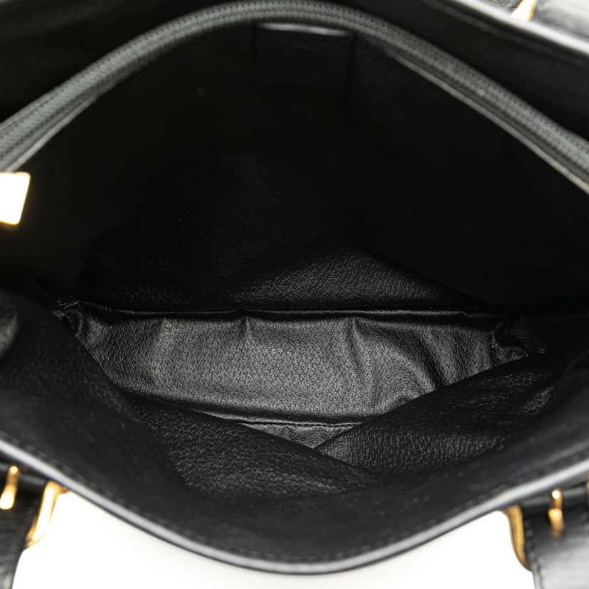 Celine Macadam Coated Canvas Tote Black Canvas Good condition - Model View