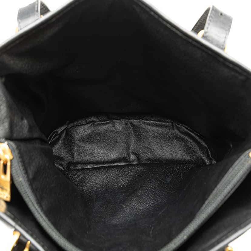 Celine Macadam Coated Canvas Tote Black Canvas Good condition - Box View