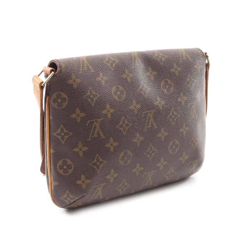 Louis Vuitton Monogram Musette Tango Short Strap Brown Canvas Good condition - Back View