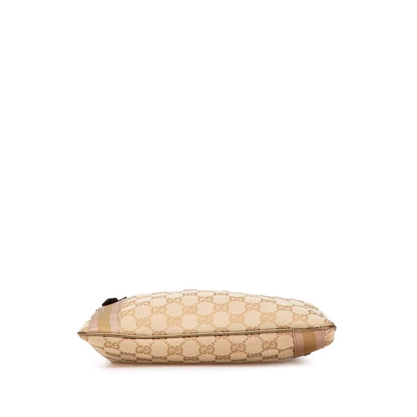 Gucci GG Canvas Jolicoeur Crossbody Brown Canvas Good condition - Inside View