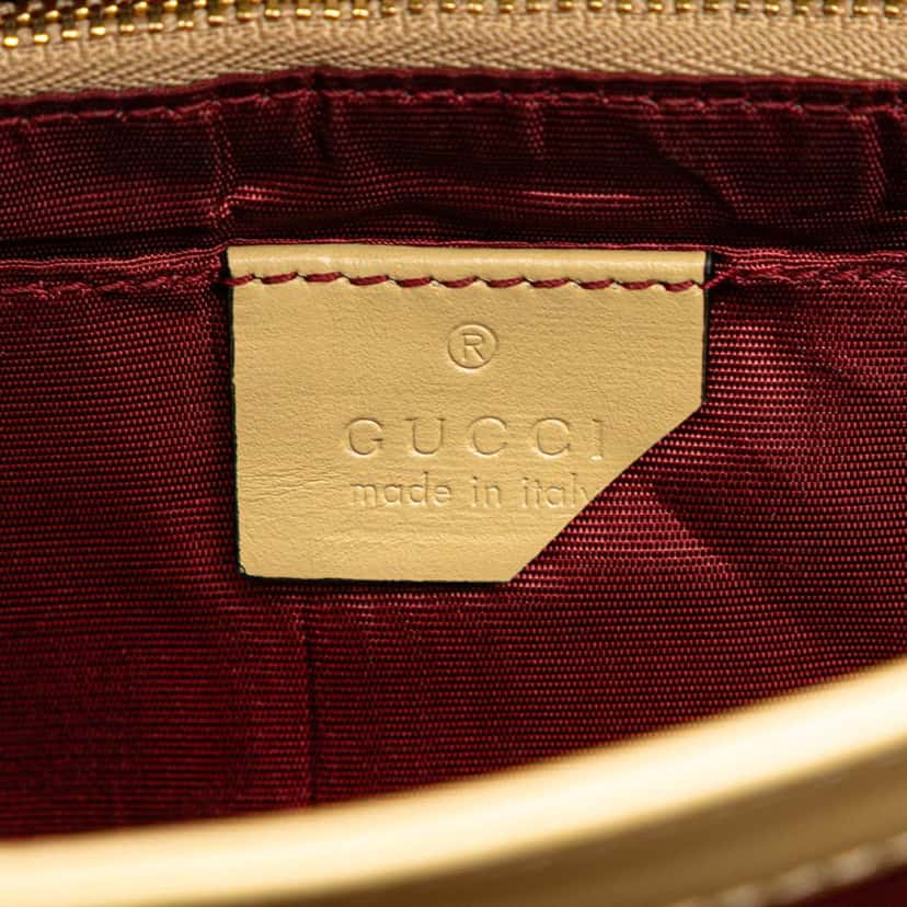 Gucci Small Bicolor Leather Zumi Flap Crossbody Brown Leather Good condition - Box View