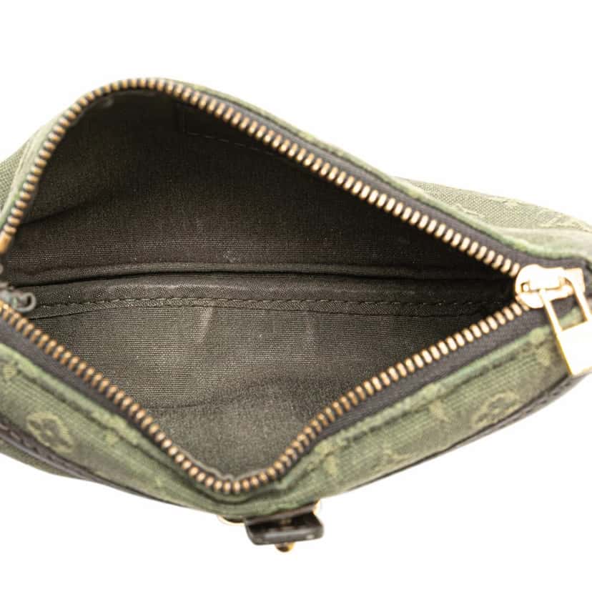Louis Vuitton Monogram Mini Lin Anne Sophie Pouch Green Canvas Good condition - Model View