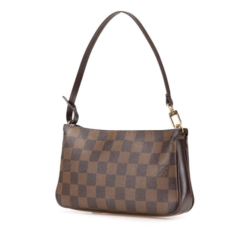 Louis Vuitton Damier Ebene Navona Brown Canvas Good condition - Back View