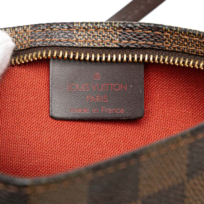 Louis Vuitton Damier Ebene Navona Brown Canvas Good condition - Box View