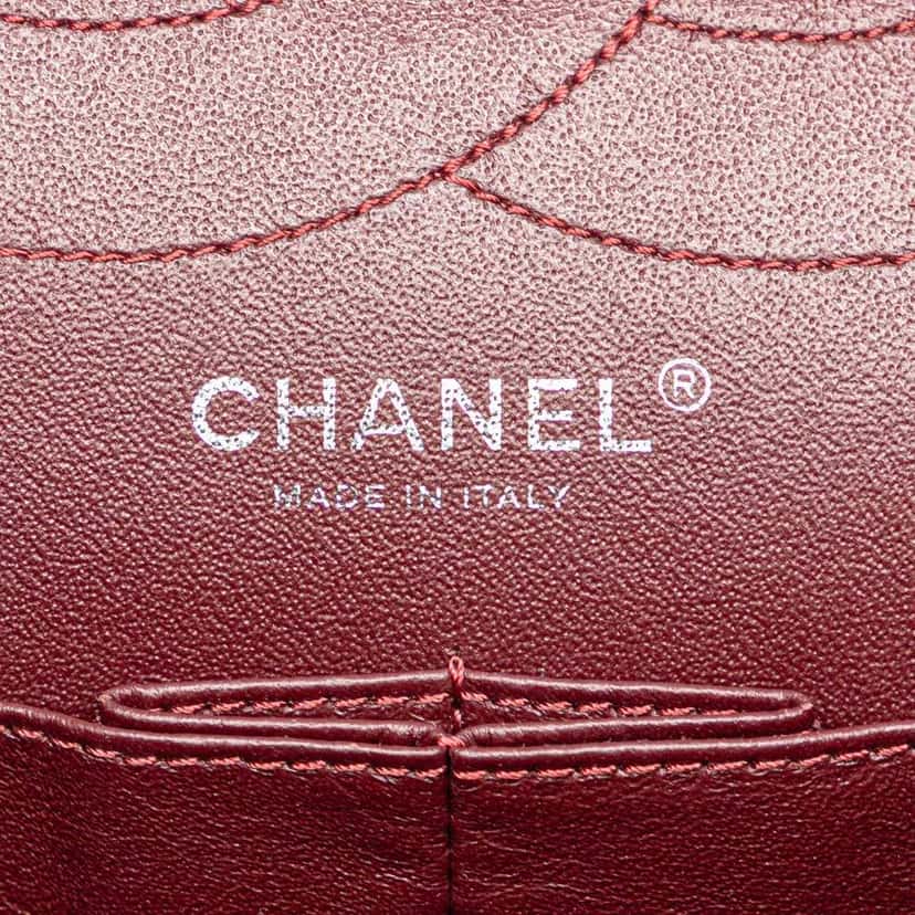 Chanel Reissue 2.55 Aged Calfskin Double Flap 227 Black Leather Good condition - Box View