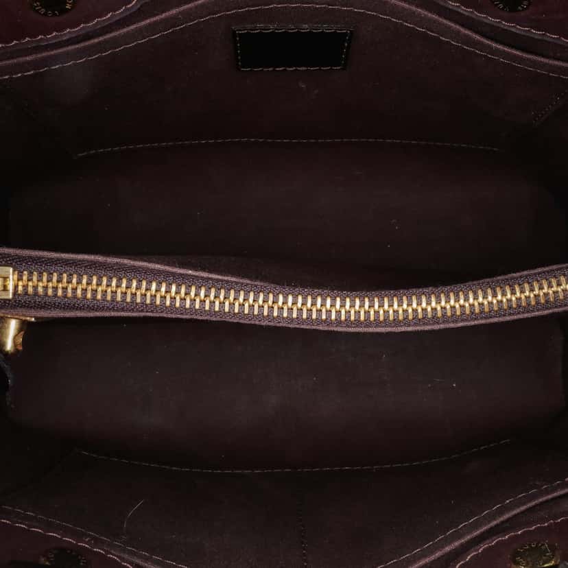 Louis Vuitton Monogram Vernis Montaigne BB Purple Leather Good condition - Model View