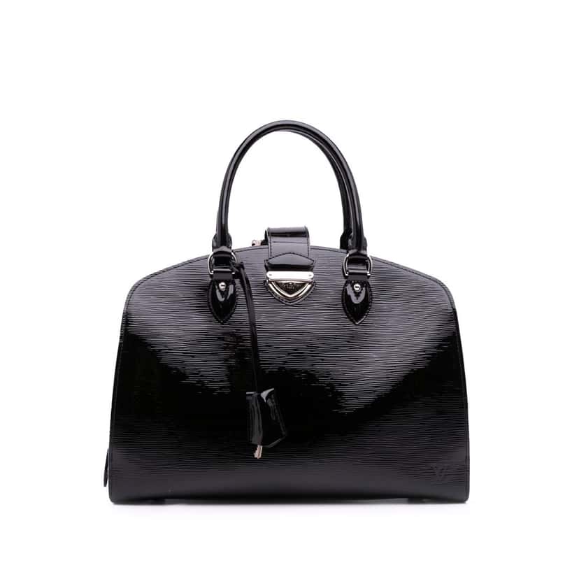 Louis Vuitton Electric Epi Pont Neuf GM Black Leather Good condition - Front View