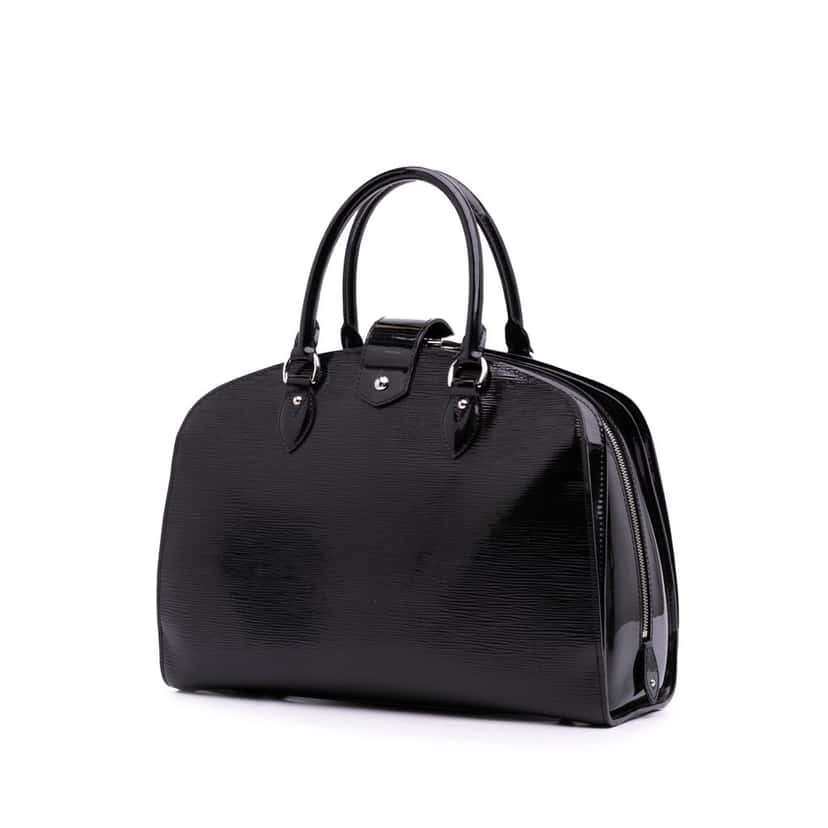Louis Vuitton Electric Epi Pont Neuf GM Black Leather Good condition - Back View