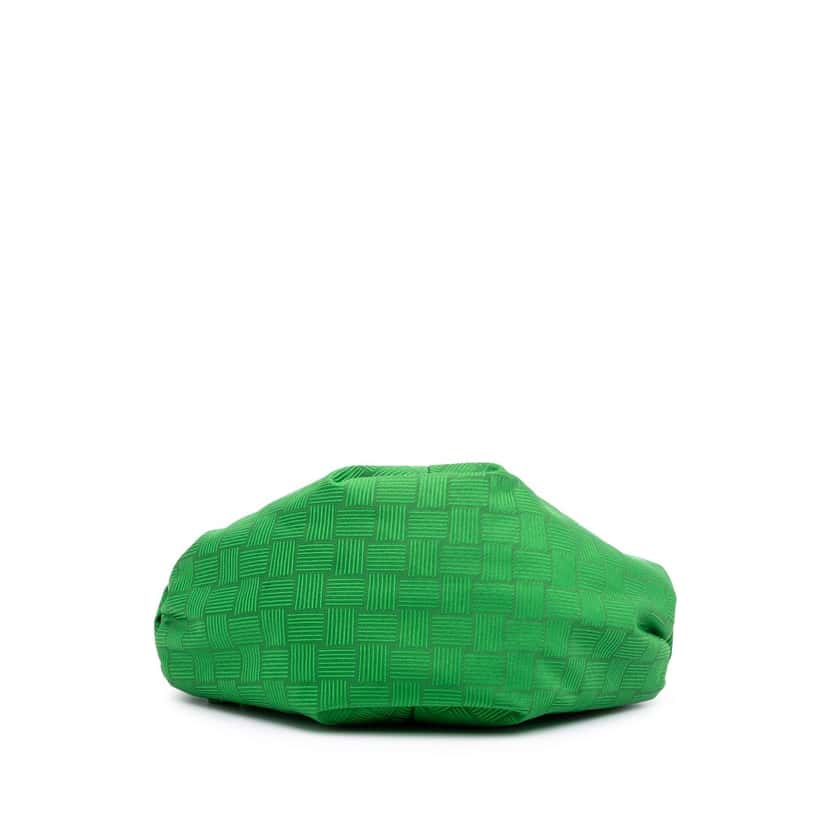 Bottega Veneta Mini Jacquard Intrecciato Double Knot Bag Green Jacquard Good condition - Inside View