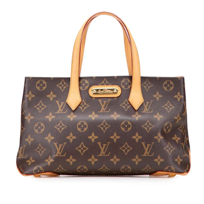 Louis Vuitton Monogram Wilshire PM Brown Canvas Good condition - Front View