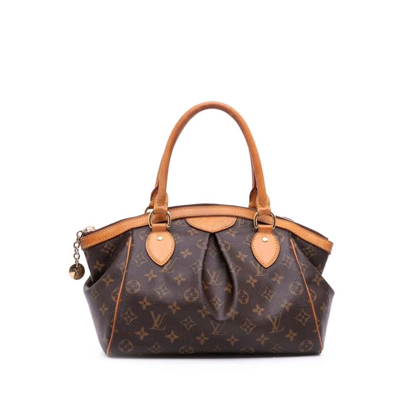 Louis Vuitton Monogram Tivoli PM Brown Canvas Good condition - Front View