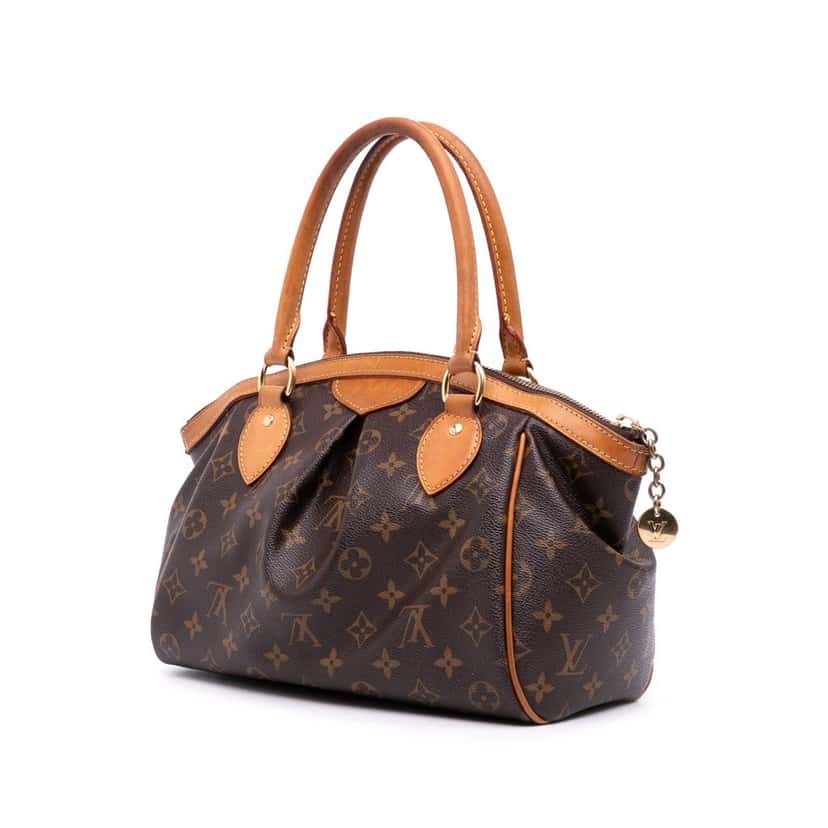 Louis Vuitton Monogram Tivoli PM Brown Canvas Good condition - Back View