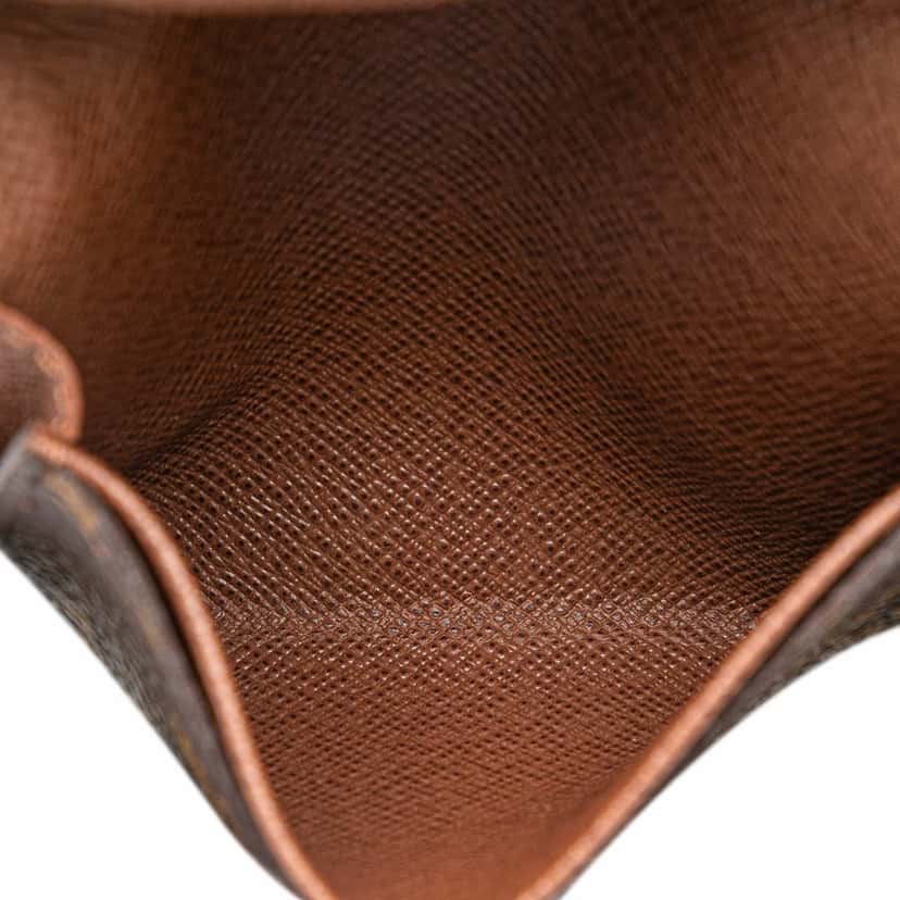 Louis Vuitton Monogram Enveloppe Carte De Visite Brown Canvas Good condition - Model View
