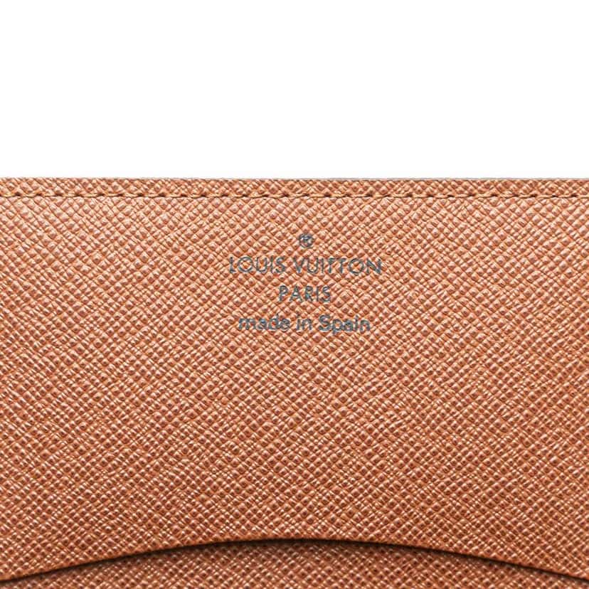 Louis Vuitton Monogram Enveloppe Carte De Visite Brown Canvas Good condition - Box View