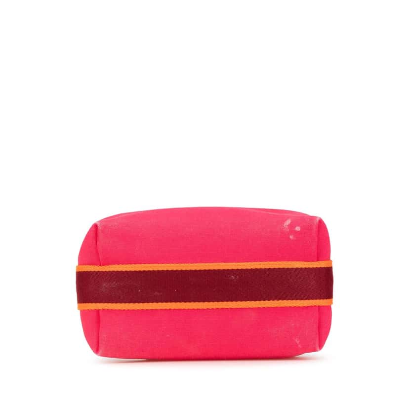 Hermès Small Canvas Bride A Brac Pink Canvas Good condition - Inside View