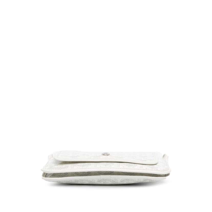 Goyard Goyardine Plumet Pocket Wallet White Canvas Good condition - Inside View