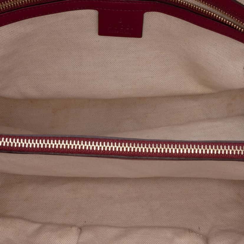 Gucci GG Canvas Mayfair Tote Brown Canvas Good condition - Model View