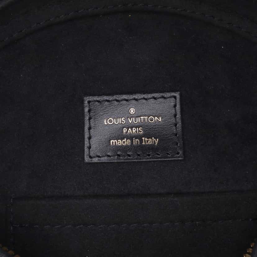 Louis Vuitton Monogram Vernis Boite Chapeau Souple MM Black Leather Good condition - Box View
