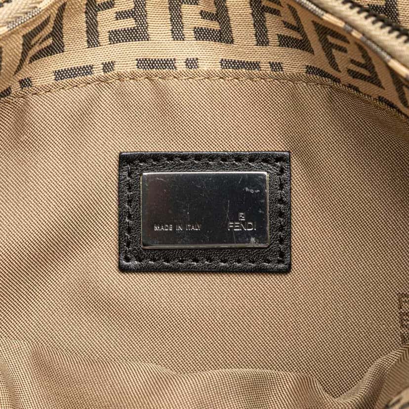 Fendi Zucchino Canvas Tote Brown Canvas Good condition - Box View