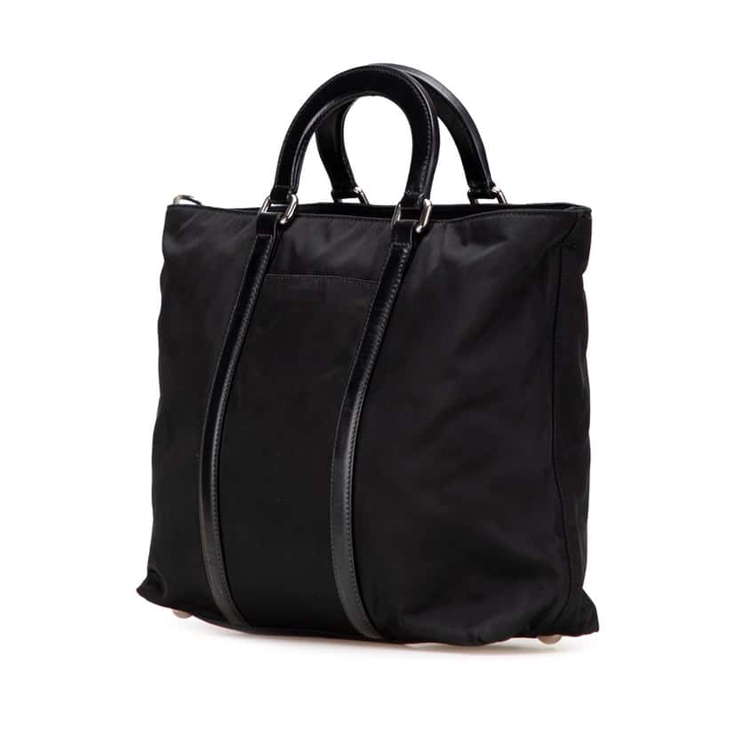 Prada Tessuto Satchel Black Good condition - Back View
