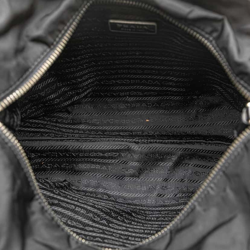 Prada Tessuto Satchel Black Good condition - Model View