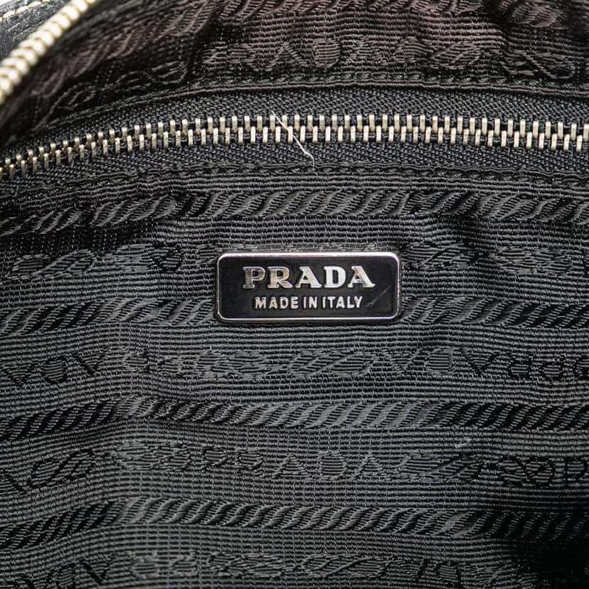 Prada Tessuto Shoulder Bag Black Good condition - Box View