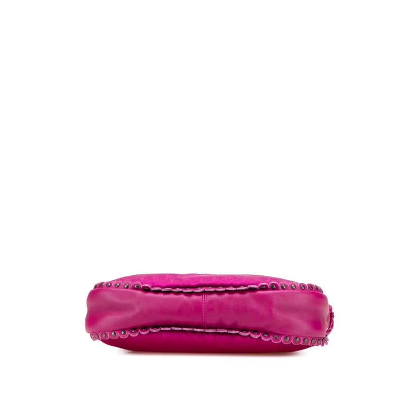 Dior Diorissimo Trotter Canvas Shoulder Bag Pink Canvas Good condition - Inside View