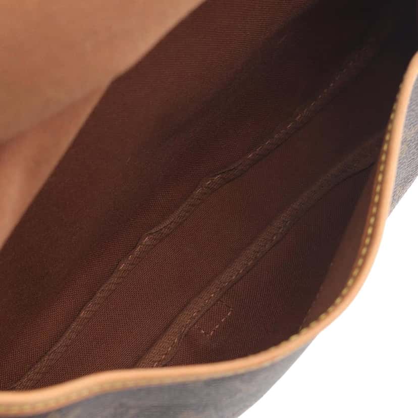 Louis Vuitton Monogram Saumur 30 Brown Canvas Good condition - Inside View
