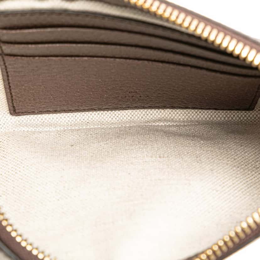 Gucci Mini GG Supreme Blondie Belt Bag Brown Canvas Good condition - Model View
