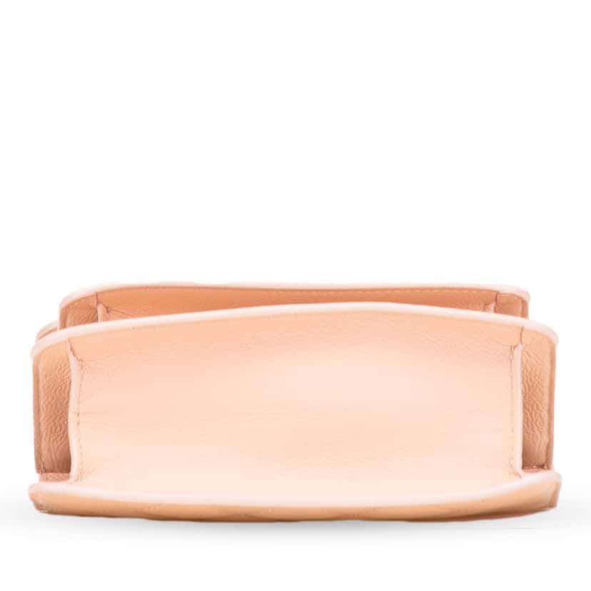 Chanel Mini Quilted Caviar CC Box Flap Pink Leather Very good condition - Inside View