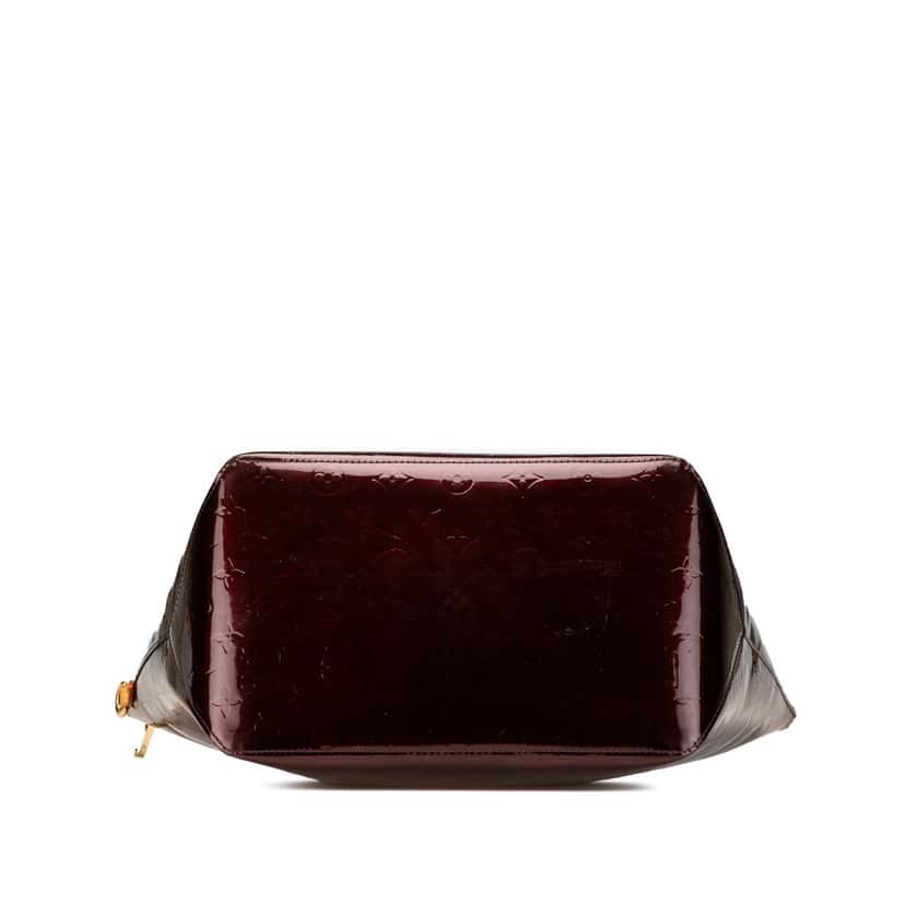 Louis Vuitton Monogram Vernis Bellevue GM Purple Leather Good condition - Inside View