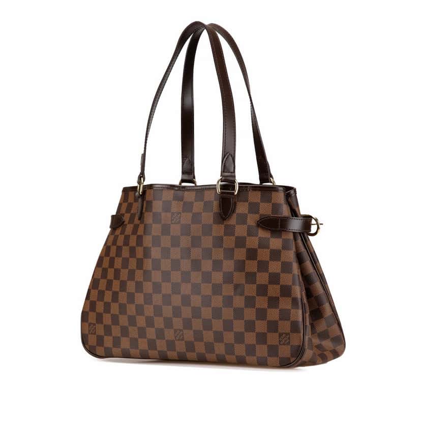 Louis Vuitton Damier Ebene Batignolles Horizontal Brown Canvas Good condition - Back View
