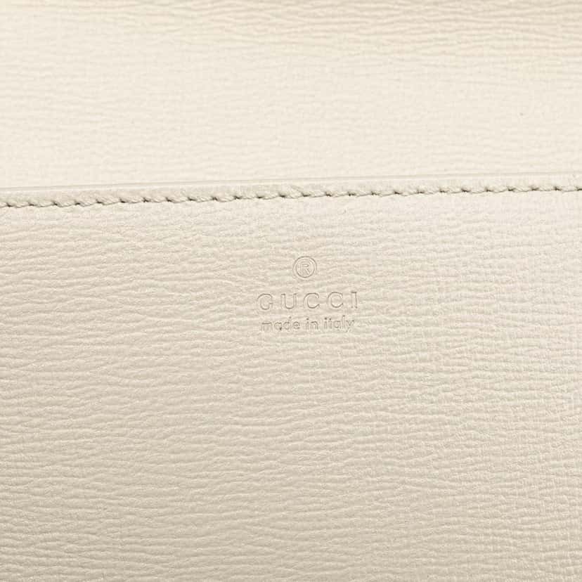 Gucci GG Supreme Horsebit 1955 Wallet On Chain Brown Canvas Good condition - Box View