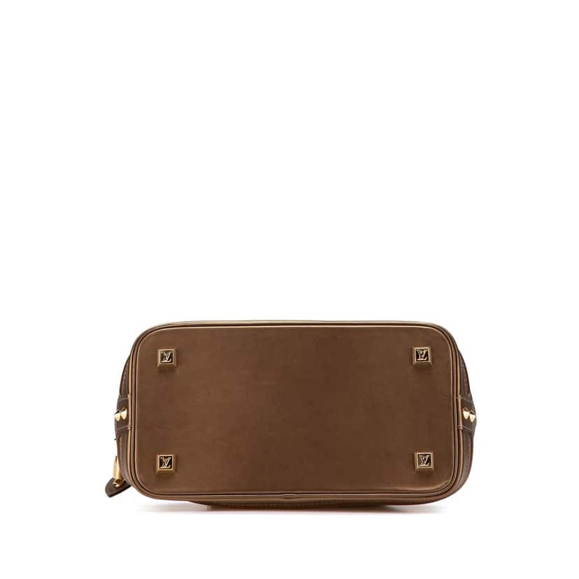 Louis Vuitton Suhali Lockit PM Brown Leather Good condition - Inside View