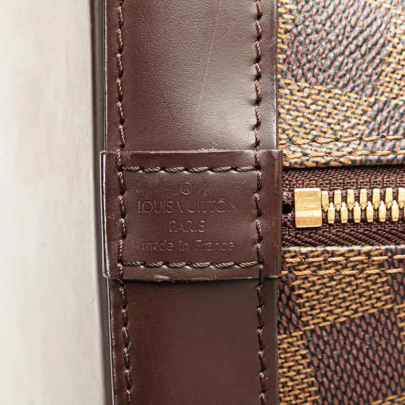 Louis Vuitton Damier Ebene Alma PM Brown Canvas Good condition - Box View