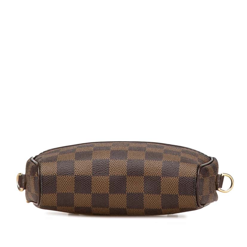 Louis Vuitton Damier Ebene Ipanema Pochette Brown Canvas Good condition - Inside View