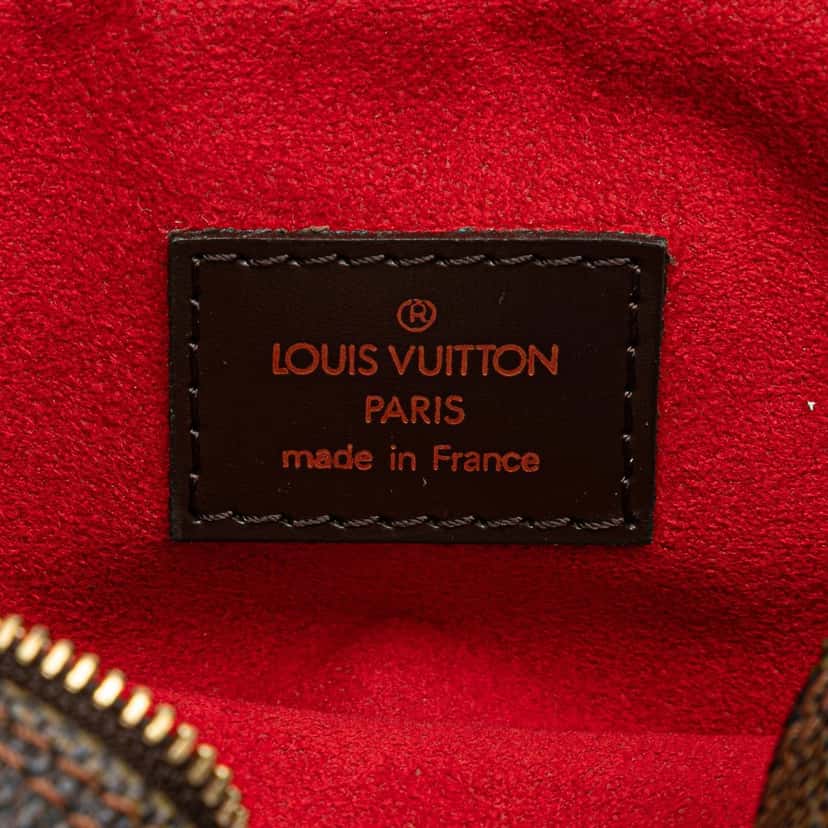 Louis Vuitton Damier Ebene Ipanema Pochette Brown Canvas Good condition - Box View