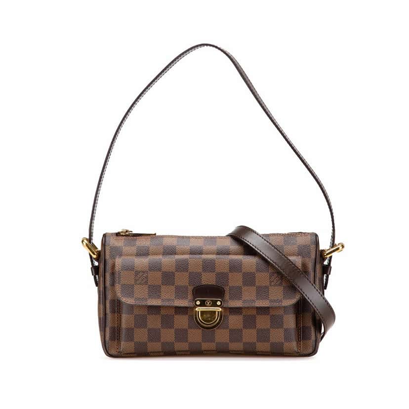 Louis Vuitton Damier Ebene Ravello GM Brown Canvas Good condition - Front View