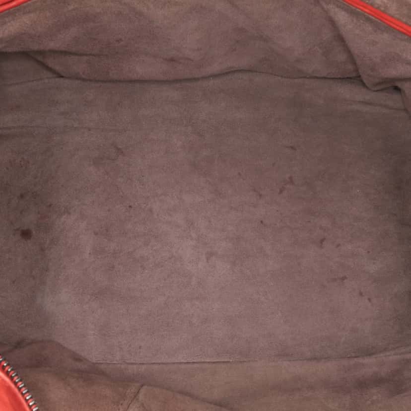 Bottega Veneta Soft Leather Duffle Bag Orange Leather Good condition - Model View