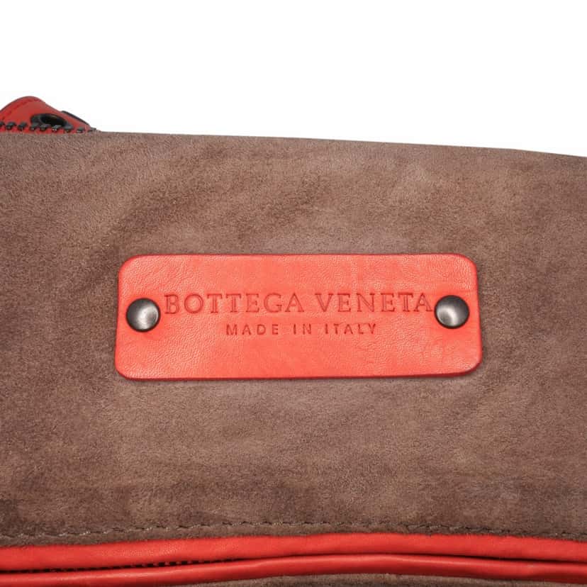 Bottega Veneta Soft Leather Duffle Bag Orange Leather Good condition - Box View