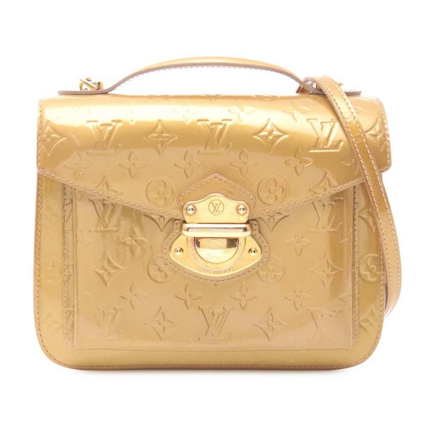 Louis Vuitton Monogram Vernis Mirada Brown Leather Good condition - Front View