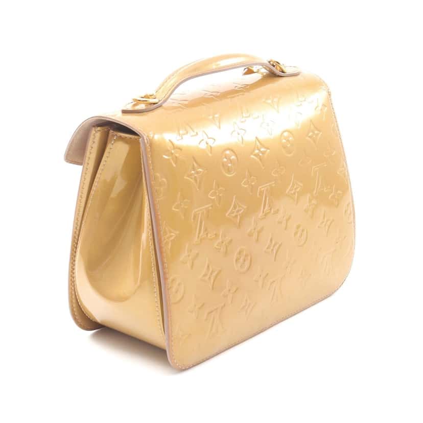 Louis Vuitton Monogram Vernis Mirada Brown Leather Good condition - Back View
