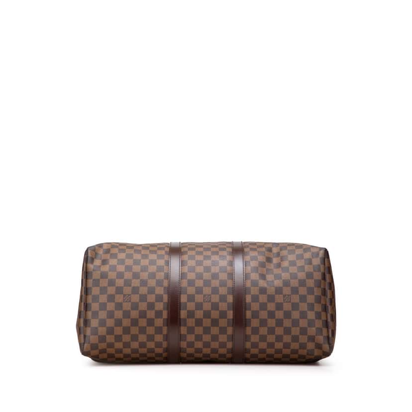 Louis Vuitton Damier Ebene Keepall 50 Brown Canvas Good condition - Inside View