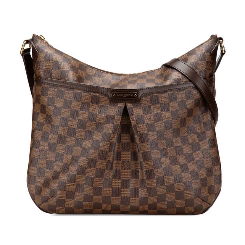 Louis Vuitton Damier Ebene Bloomsbury GM Brown Canvas Good condition - Front View