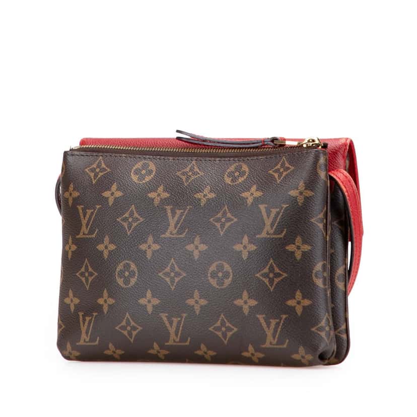 Louis Vuitton Monogram Twice Brown Canvas Very good condition - Back View