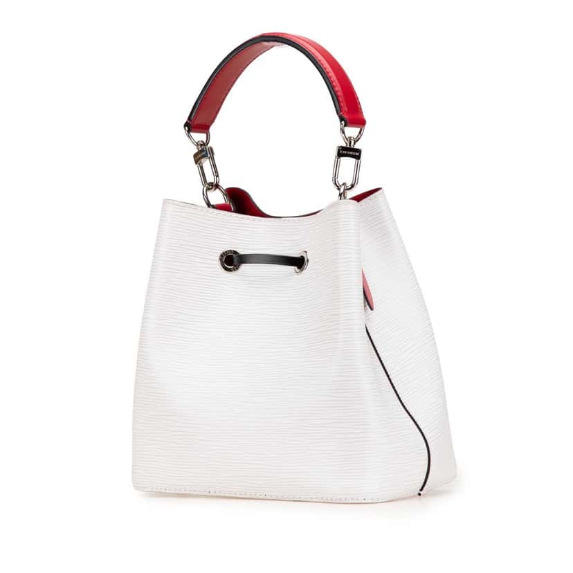 Louis Vuitton Epi Neonoe BB White Leather Good condition - Back View
