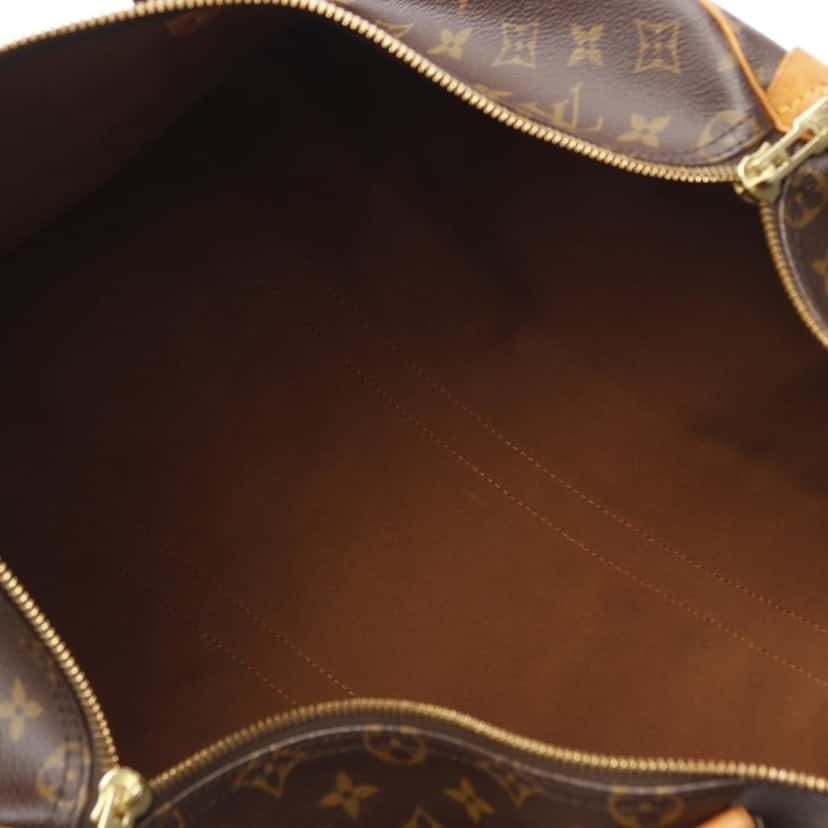 Louis Vuitton Monogram Keepall 50 Brown Canvas Good condition - Inside View