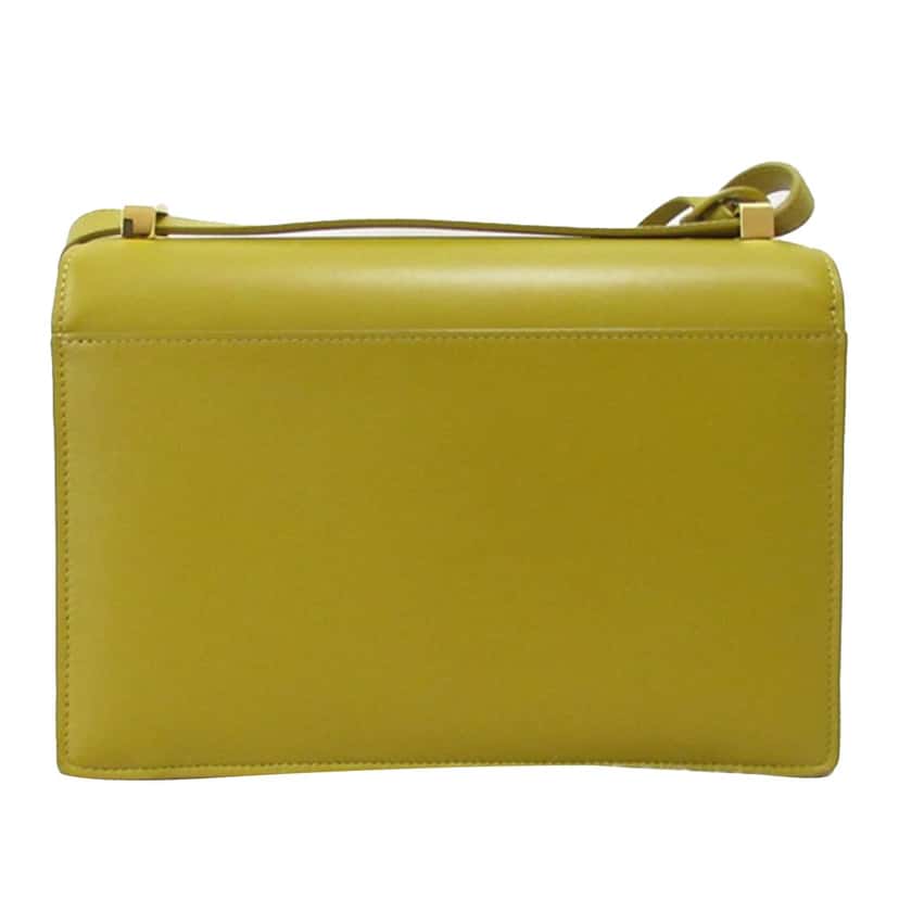 Loewe Small Leather Barcelona Crossbody Yellow Leather Very good condition - Inside View