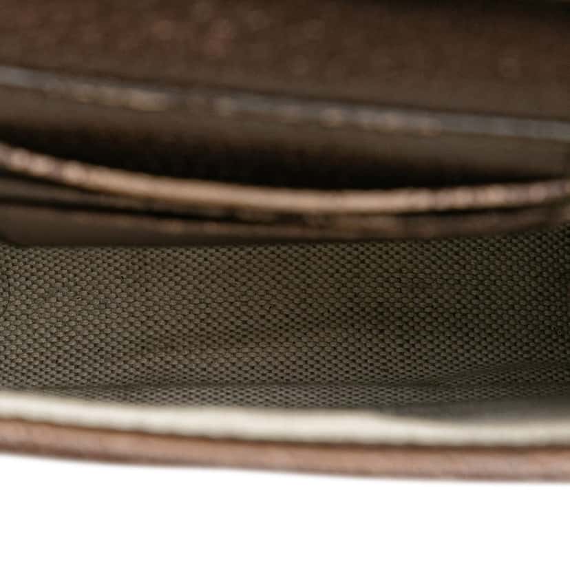 Gucci Mini GG Supreme Web Ophidia Crossbody Brown Canvas Good condition - Model View