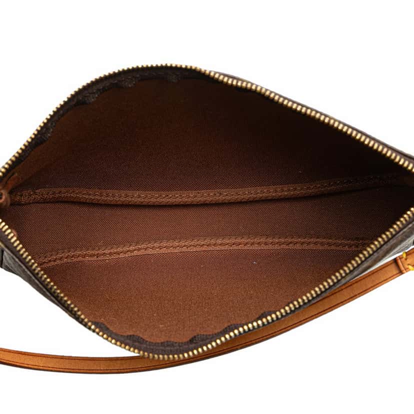 Louis Vuitton Monogram Pochette Accessoires Brown Canvas Good condition - Model View